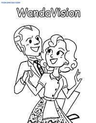 Hop on pop coloring page. Wandavision Coloring Pages 60 Free Coloring Pages