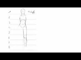 Frauen Zeichnen 1 Grundlegende Proportionen Youtube