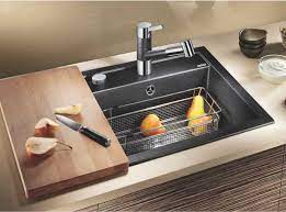 Bowl reversible inset ceramic sink black. Blanco Sinks Silgranit Stainless Steel Undermount