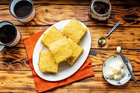 Just crumble or cube the cornbread, place on a baking sheet and bake at 350 degrees f until dry and crunchy. The Fluffy Side Of Cornbread The San Diego Union Tribune