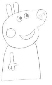 How To Draw Peppa Pig Peppa Pig Drawing Peppa Pig Painting Pig Painting