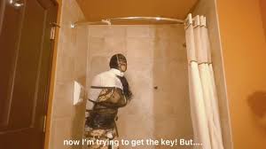 Self bondage at bathroom and went wrong watch online