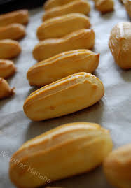 Mini Eclairs Chocolat Ou Caramel Au Beurre Sale Recettes By Hanane Recette Eclairs Recette Recette By Hanane