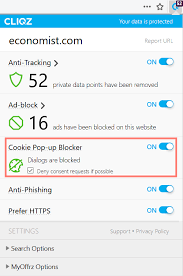 Popup blocker is a lightweight extension to prevent websites from opening popups (whereas other popup blockers this extension does not block popups after their creation, but blocked them once. Cookie Pop Up Blocker Cliqz Automatically Denies Consent Requests