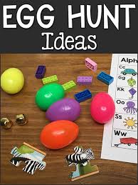 Some fun easter scavenger hunt ideas for kids to do to celebrate easter! Egg Hunt Ideas For Preschoolers Learn Skills While Hunting For Eggs Prekinders
