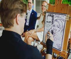 Connect with a photo booth instantly! Caricature Artistic Talent Group