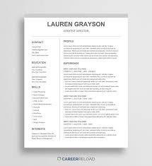 Google docs offers a matching cover letter template, so use these templates together to draw additional attention from a recruiter. Resume Template Google Docs Or Cv Design Google Docs Resume Template Instant Download Design Templates Stationery Kromasol Com