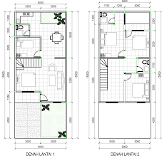 Ide terbaru denah rumah minimalis modern 2017 2018 arsitag blog. 30 Contoh Desain Rumah 4x8 Minimalis Modern Desain Id