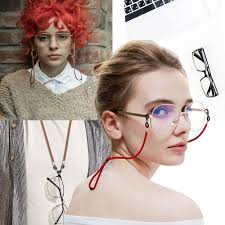 XFentech 3 Pcs Unisex Glasses Straps- Universal Leather Eyeglass Chain  Lanyard Non-Slip Glasses Straps Glasses Chain Adjustable Spectacle Neck  Cord Glasses String Holder for Men and Women : Amazon.co.uk: Fashion