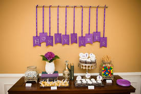 The Ultimate Harry Potter Bridal Shower Details Decorations Capitol Roma Harry Potter Bridal Shower Purple Bridal Shower Cheap Wedding Shower Decorations