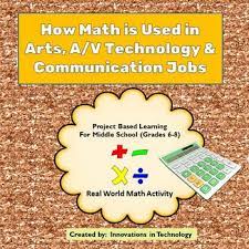 Real World Math How Math Is Used In Arts A V Tech Communication Careers From Innovations In Technology Skills To Learn Math Skills Math