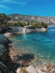 Plage Du Talon Saint Jean Cap Ferrat Paysage France Cote D Azur Plage Francaise