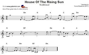 house of the rising sun easy guitar tab chords guitarnick com house of the rising sun guitar tabs easy guitar tabs
