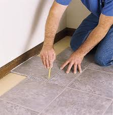How To Lay A Vinyl Tile Floor Vinyl Tile Flooring Tile Floor Laying Vinyl Flooring