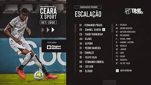 Links to sport recife vs. Ceara And Sport Recife Draw