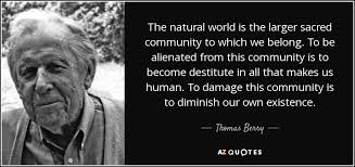 TOP 25 QUOTES BY THOMAS BERRY (of 88)