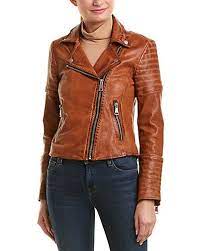 Rue La La Bagatelle City Leather Jacket Leather Jacket Jackets Fashion