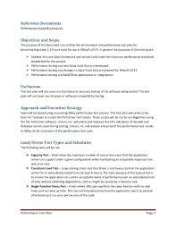 Performance Test Plan Sample 1
