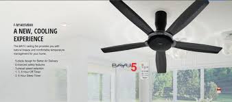 Control fan function with a remote controller. Panasonic Bayu 56 5 Blade Ceiling Fan F M14d5vbhh Fans Supplier Supply Supplies Distributor Jll Electrical Sdn Bhd