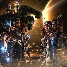 Das ist das neue ebay. Hd Wallpaper Iron Man Captain America Thor Black Widow Spider Man Thanos Wallpaper Flare