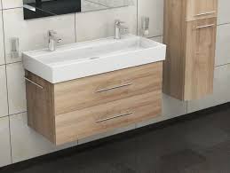 Flex Badmobel 100 Eiche Gold Doppelwaschtisch Waschtisch Holz Rustikal Waschtisch Waschtisch Holz