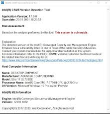 Detector tools is an interface program which allows you to both update your detector's software as well as merge the defender database with your detector's previously marked locations. Intel Csme Sps Txe Dal And Intel Amt 2019 1 Qsr Advisory July 1 Page 4 Windows 10 Forums