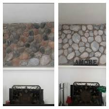You just mix water and white paint (or i suppose then apply to your fireplace. Pin On Home