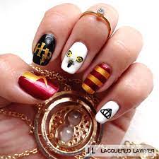 Harry Potter Harry Potter Nails Harry Potter Nails Designs Harry Potter Nail Art