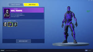 Kevolution energy is a power plant company based around the cube 's energy. Exclusive Purple Glow Variant For Original Skull Trooper Owners Fortnite News
