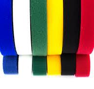 Hook and Loop Strips- 9 inch Length by 6 inch wide. Pack of 100. Choose  your color!