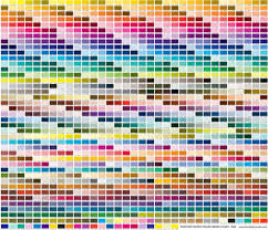 colorful fabrics digitally printed by spoonflower pantone