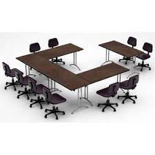5 Piece Color Java Conference Tables Meeting Tables Seminar Tables Compact Space Maximum Collaboration Meeting Table Conference Table Team Table