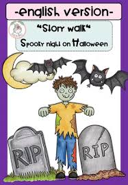 Story Walk Spooky Night On Halloween Unterrichtsmaterial In Den Fachern Englisch Fachubergreifendes Unterrichtsmaterial Englisch Grundschule Englisch