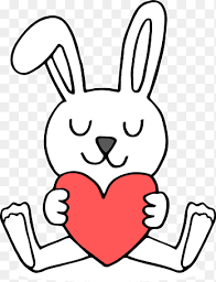 Rabbits are everywhere, from the great outdoors to our television screens. Domestic Rabbit Coloring Book Easter Bunny Rabbit Template White Png Pngegg