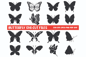 You will also receive instant notification on the newest freebies updates! Butterfly Silhouette Svg Bundle Graphic By Meshaarts Creative Fabrica