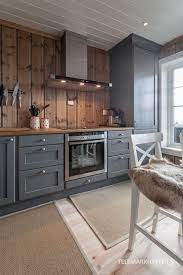 New styles include cottage chic and country farm that look perfect in the bathroom or kitchen, and metal and plastic styles for the garage and gardening shed. Hytte Kjokken Home Decor Kitchen Kitchen Design Rustic Kitchen