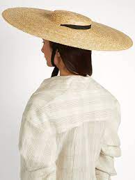 Santon Wide Brimmed Straw Hat Jacquemus Matchesfashion Com Wide Brim Straw Hat Jacquemus Retro Hats