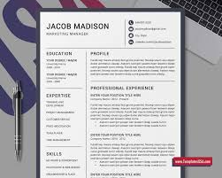 Professional resumes, traditional resumes, creative resumes Professional Cv Template For Word Curriculum Vitae 1 2 And 3 Page Resume Design Modern Resume Simple Resume Teacher Resume Editable Cv Template For Job Application Instant Download Templatesusa Com
