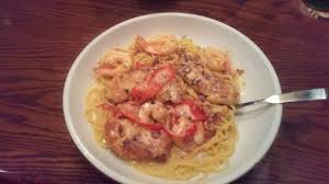 How long do you cook shrimp in carbonara sauce? Chicken Shrimp Carbonara Picture Of Olive Garden Enfield Tripadvisor