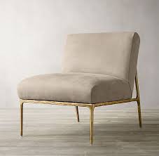 Thaddeus Leather Armless Chair Leather Chair Living Room Armless Chair Living Room Living Room Sets Furniture