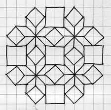 Cara mengecat dinding motif geometris. Bagaimana Untuk Membuat Corak Ringkas Dan Cantik Hiasan Geometri