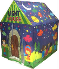 Promote imaginary and interactive play with a kids' indoor tent in your child's bedroom or playroom. Multicolor Cloth And Plastic Kids Tent House Free Standing Support Is Available Size Not Fixed Rs 390 Piece Id 21864440662