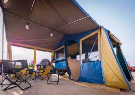A popup camper expands for camping and collapses into a lightweight trailer for transportation. Best Pop Up Campers For Small Vehicles 2021 Parked In Paradise