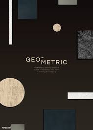 Download Premium Vector Of Geometric Shape Patterned On Black Background Geometric Shapes Design Geometric Shapes Geometric