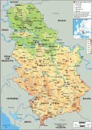 All regions, cities, roads, streets and buildings satellite view. Maps Of Serbia Worldometer