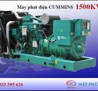 Máy phát điện Cummins 1500kva dòng máy công nghiệp công suất lớn