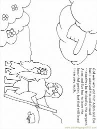 A short animated video about the story of adam and eve; Adam And Eve Coloring Page For Kids Free Adam And Eve Printable Coloring Pages Online For Kids Coloringpages101 Com Coloring Pages For Kids