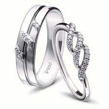 Platinum Couple Rings Jl Pt 452 Jewelove Couplering Platinum Weddingrings Jewelry India Engagement Rings Couple Couple Ring Design Couple Wedding Rings