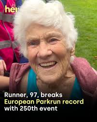Inspiring 90-year-old finishes 5k run