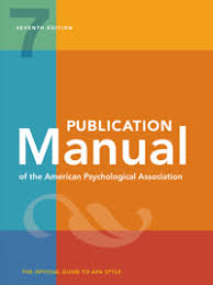 Then select table of contents. Publication Manual Of The American Psychological Association Seventh Edition 2020